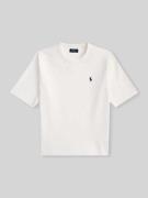Polo Ralph Lauren Regular Fit T-Shirt aus reiner Baumwolle in Weiss, G...
