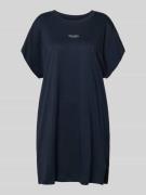 Marc O'Polo Oversized Nachthemd aus reiner Baumwolle in Dunkelblau, Gr...