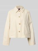 Tommy Hilfiger Relaxed Fit Trenchcoat aus reiner Baumwolle in Beige, G...