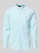 Tommy Hilfiger Regular Fit Freizeithemd aus Baumwoll-Popeline in Tuerk...