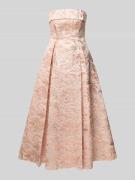 Adrianna Papell Regular Fit Midikleid mit floralem Allover-Stitching i...