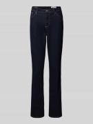 s.Oliver RED LABEL Bootcut Jeans aus Baumwoll-Mix in Dunkelblau, Größe...