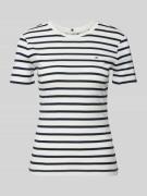Tommy Hilfiger Slim Fit T-Shirt aus reiner Baumwolle in Weiss, Größe L