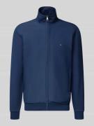 Tommy Hilfiger Regular Fit Blouson aus Baumwoll-Mix in Marine, Größe L