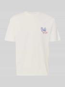 MCNEAL T-Shirt aus Baumwolle Modell 'PETER' in Ecru, Größe L