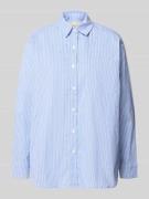 Neo Noir Relaxed Fit Hemdbluse mit Allover-Strasssteinbesatz Modell 'D...