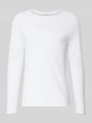 American Vintage Longsleeve mit Rollsaum Modell 'SONOMA' in Weiss, Grö...