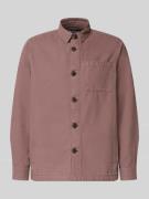 Barbour Regular Fit Hemdjacke aus reiner Baumwolle in Altrosa, Größe L