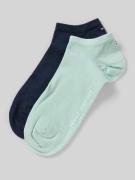 Tommy Hilfiger Socken aus Baumwoll-Mix im 2er-Pack in Mint, Größe 39-4...