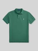 Polo Ralph Lauren Regular Fit Poloshirt aus reiner Baumwolle in Smarag...