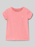Polo Ralph Lauren Teens Regular Fit T-Shirt aus reiner Baumwolle in Ro...