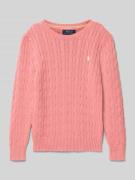 Polo Ralph Lauren Teens Regular Fit Pullover aus reiner Baumwolle in R...