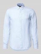Polo Ralph Lauren Slim Fit Freizeithemd aus reinem Leinen in Hellblau,...
