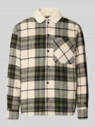 Jack & Jones Regular Fit Hemdjacke mit Futter aus Teddyfell Modell 'ZA...