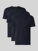 Tommy Hilfiger T-Shirt Set aus reiner Baumwolle im 3er-Pack in Marine,...