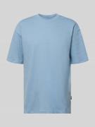 Blend T-Shirt mit Rundhalsausschnitt Modell 'KAISER' in Jeansblau, Grö...