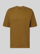 Blend T-Shirt mit Rundhalsausschnitt Modell 'KAISER' in Camel, Größe 3...