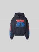 RHUDE Oversized Hoodie aus Baumwolle in Anthrazit, Größe L