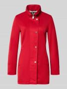 Fuchs Schmitt Trenchcoat mit Stehkragen und Eingrifftaschen in Rot, Gr...