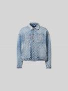 Dsquared2 Jeansjacke aus reiner Baumwolle in Jeansblau, Größe 48