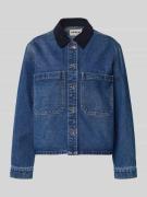 Only Oversized Jeansjacke aus Baumwoll-Mix Modell 'CASSIE' in Jeansbla...