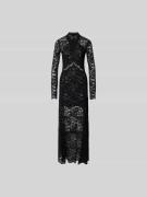 Rabanne Maxikleid aus Spitze mit Stretch-Anteil in Black, Größe L/XL
