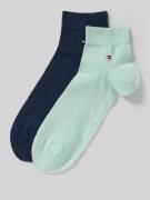 Tommy Hilfiger Socken aus Baumwoll-Mix im 2er-Pack in Mint, Größe 39-4...