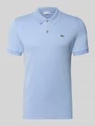 Lacoste Regular Fit Poloshirt aus reiner Baumwolle in Rauchblau, Größe...
