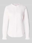 MOS MOSH Slim Fit Bluse mit Streifenmuster Modell 'Mattie' in Hellrosa...