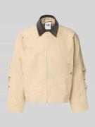 adidas Originals Regular Fit Jeansjacke aus reiner Baumwolle in Beige,...