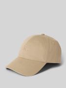 CK Calvin Klein Größenverstellbare Cap mit Label-Stitching in Beige, G...