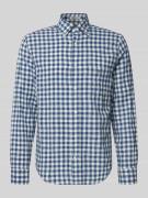 Gant Regular Fit Leinenhemd mit Baumwoll-Anteil Modell 'GINGHAM' in Ro...