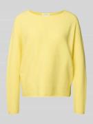 Fynch-Hatton Strickpullover mit Rundhalsausschnitt und Label-Detail in...