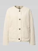 camel active Jacke mit aufgesetzten Taschen in Offwhite, Größe 36