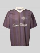 Only & Sons Loose Fit Poloshirt mit Motiv-Print Modell 'ZIDAN' in Dunk...