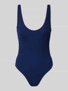 Banana Moon Badeanzug mit Label-Detail Modell 'BELMAR' in Dunkelblau, ...