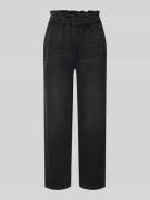 Jake*s Casual Jeans mit elastischem Bund in Black, Größe 36