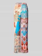 WHITE LABEL Straight Leg Stoffhose mit Eingrifftaschen in Orange, Größ...