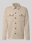 Only & Sons Regular Fit Hemdjacke aus Viskose-Mix Modell 'JAKES' in Be...