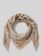 CK Calvin Klein Tuch aus Modal im Allover-Look in Beige, Größe 1