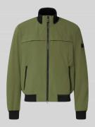 Peuterey Jacke mit Stehkragen Modell 'POTOSI' in Oliv, Größe L