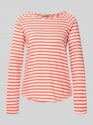 Smith and Soul Longsleeve mit Rundhalsausschnitt in Orange, Größe L