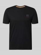 FIRE + ICE Slim Fit T-Shirt aus reiner Baumwolle Modell 'VITO2' in Bla...