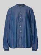 BOSS Orange Oversized Jeansbluse aus Lyocell Modell 'C_BETTA' in Blau,...