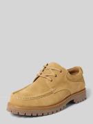 SELECTED HOMME Schnürschuhe aus echtem Rindsleder Modell 'HOLGER SUEDE...