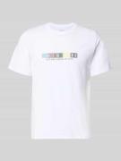 Jack & Jones T-Shirt aus Bio-Baumwolle Modell 'NANTUCKET' in Weiss, Gr...