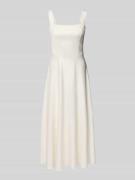 Jake*s Cocktail Midikleid in A-Linie in Ecru, Größe 38