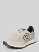 bugatti Sneaker mit Label-Details Modell 'Bierman' in Hellgrau, Größe ...