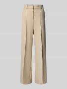 Mango Wide Fit Stoffhose mit Viskose-Anteil Modell 'Paris' in Beige, G...