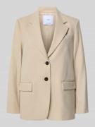 Mango Regular Fit Blazer mit Pattentaschen Modell 'PARIS' in Beige, Gr...